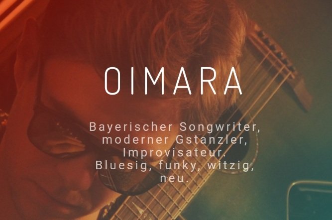 Bayerischer Songwriter, moderner Gstanzler, Improvisateur.<br />Bluesig, funky, witzig, neu.